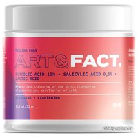  Art&Fact Пилинг-пэды для лица glycolic acid 10% + salicylic acid 0,5% + lactic acid