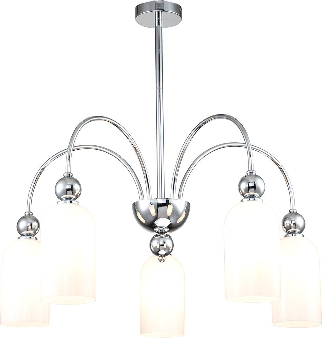 

Подвесная люстра Escada Ode 686/5PL E14*60W Chrome