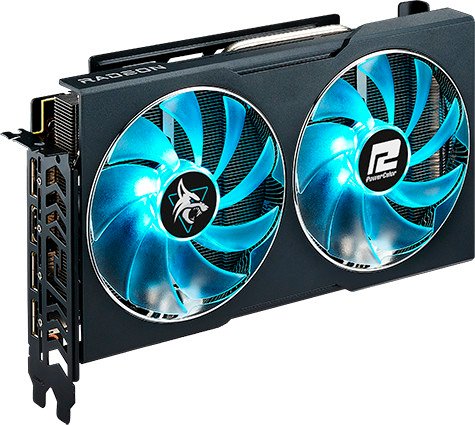 

Видеокарта PowerColor Hellhound AMD Radeon RX 7600 XT 16GB GDDR6 RX 7600 XT 16G-L/OC