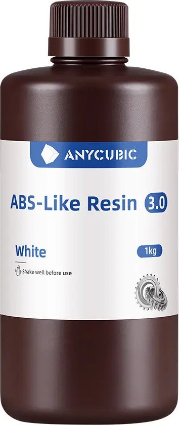 Фотополимер Anycubic ABS-Like 3.0 SABL3WH-10 (1л, белый)