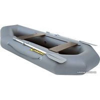 Гребная лодка Leader Компакт-260 ФС (серый)