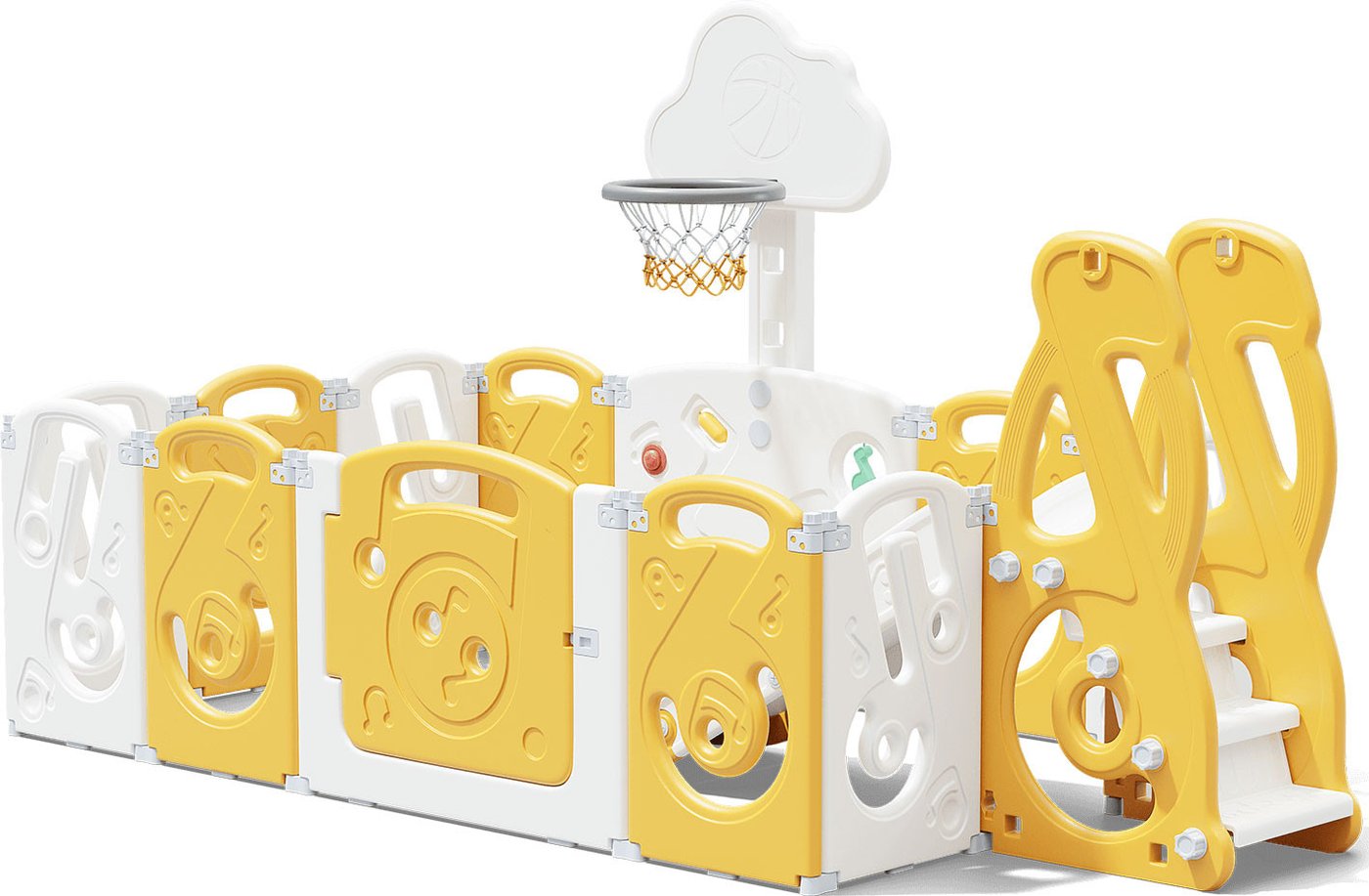 

Игровой манеж UNIX kids SUPREME Music 160x160 Yellow