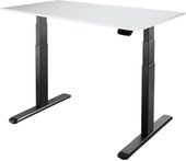 Unique Ergo Desk 1200x650x18 мм (альпийский белый/черный)