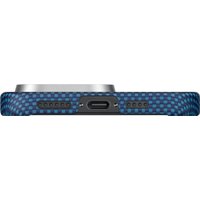 Чехол для телефона Pitaka StarPeak Tactile Woven для iPhone 16 Pro (синий)