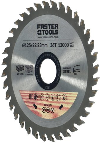 Пильный диск Faster Tools 7281