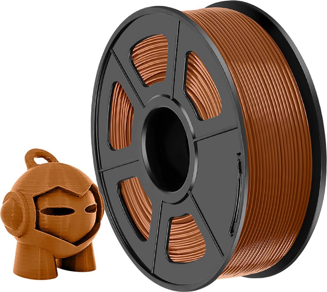 Филамент NV Print NV-3D-PETG-COFFEE (1.75мм, 1кг, кофейный)