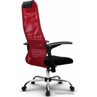 Офисное кресло Metta SU-BU158-8 CH (красный/черный)