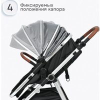 Универсальная коляска Tomix Sunny 619C (3 в 1, grey)