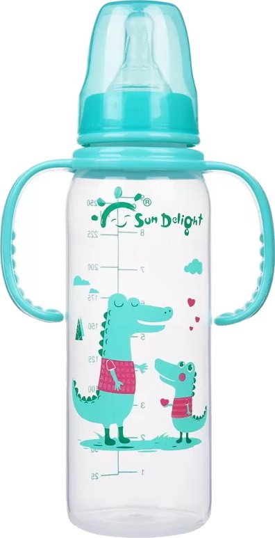 

Бутылочка для кормления Sun Delight 31758 (250 мл, зеленый)