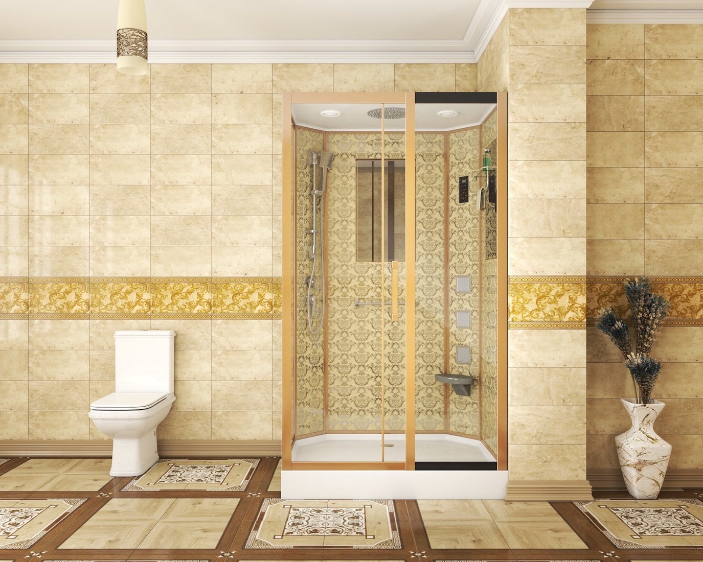 

Душевая кабина Niagara NG-7711GR 90x120x220 (прозрачное стекло, правая)