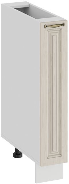 

Шкаф напольный Трия Лина 1Н15К (белый/крем)