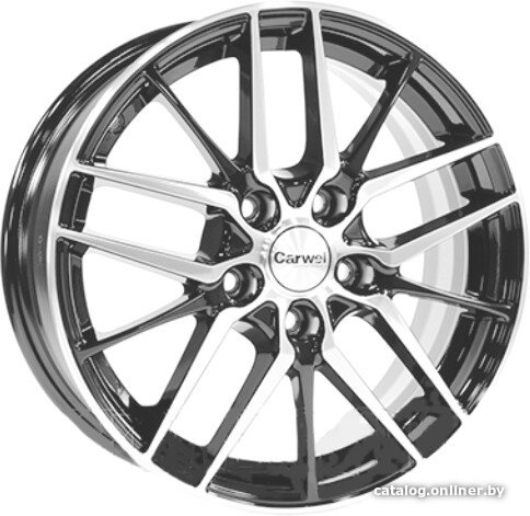 Литые диски Carwel Лача 16x6.5 5x100мм DIA 57.1мм ET 38мм AB