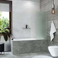 Стеклянная шторка для ванны Benetto BEN-403_SL_M