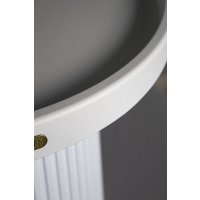 Журнальный столик Sheffilton SHT-CT94 (белый)