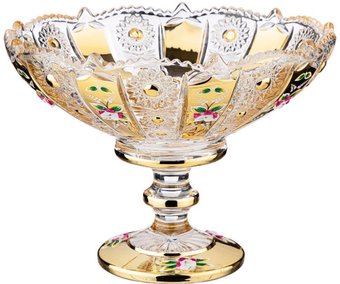 Конфетница Lefard Gold Glass 195-171
