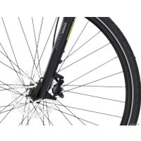 Электровелосипед Kross Evado Hybrid 1.0 M 2023 KREH1Z28X19M006310 (черный/серый)