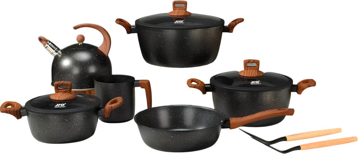 

Набор кастрюль JIO JIO-013 (черный)