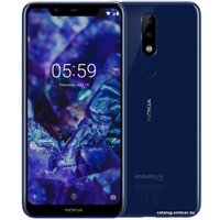 Телефон Nokia 5.1 Plus (глянцевый индиго)