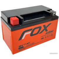 Мотоциклетный аккумулятор Fox 1207 YTX7A-BS (7 А·ч)