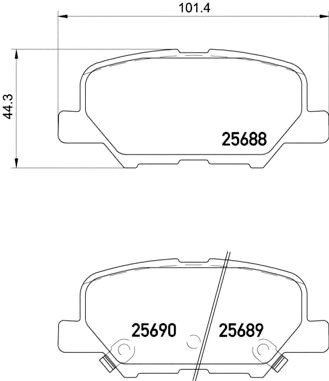 

Brembo P61111