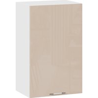 Шкаф навесной Трия Весна 1В45 (белый/кофе с молоком) в Лиде