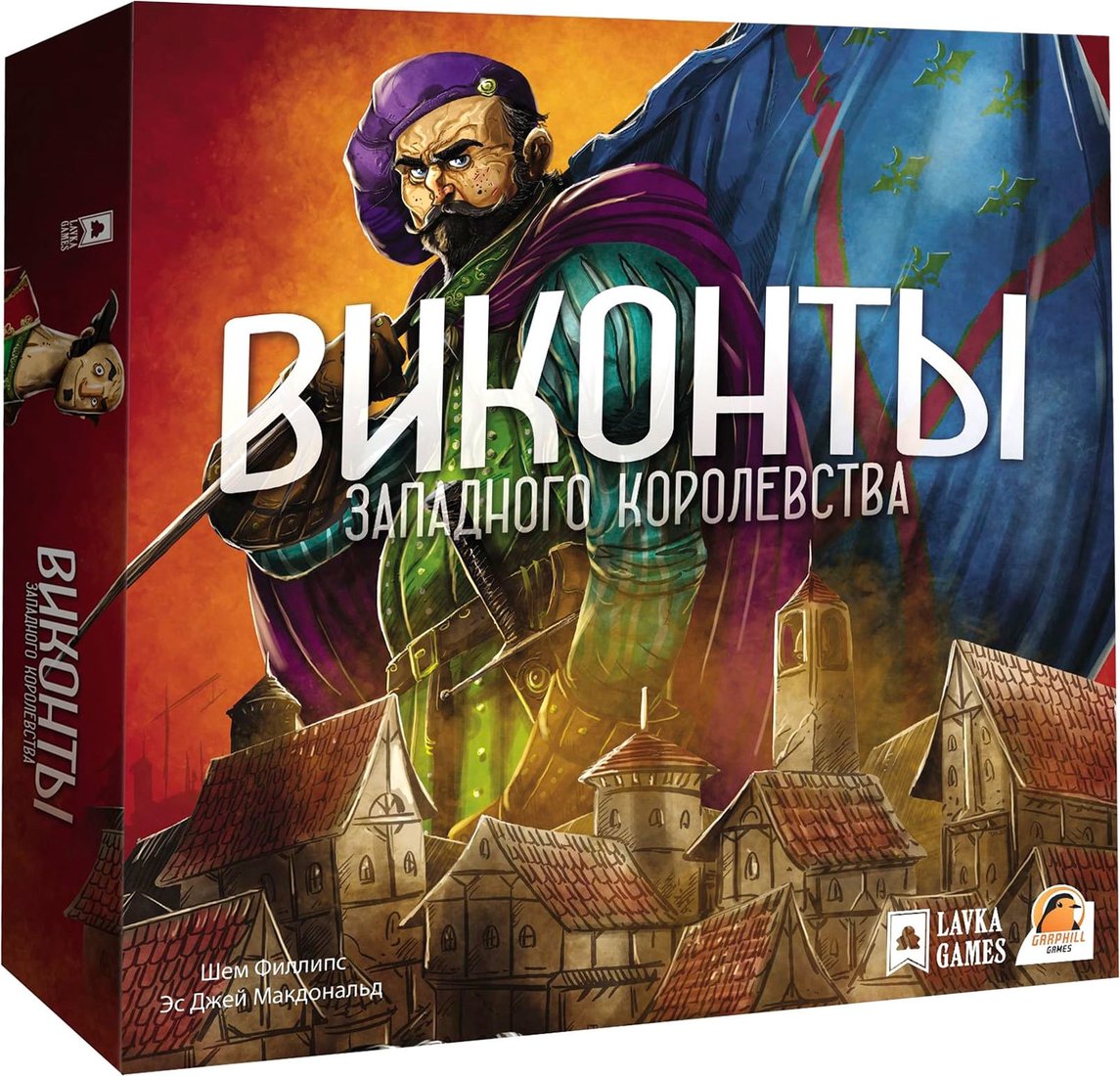 

Настольная игра Lavka Games Виконты Западного Королевства