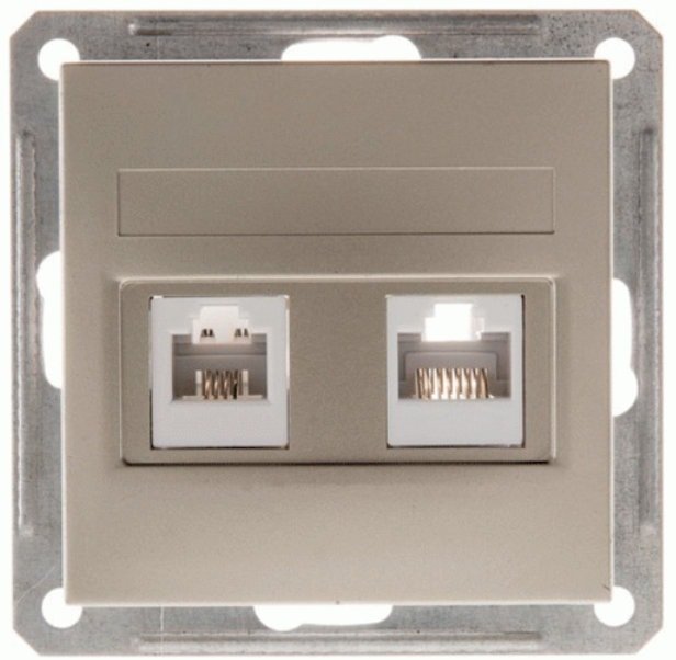 

Розетка телефонная Schneider Electric W59 RSI-251TK5E-4-86