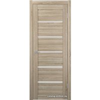 Межкомнатная дверь Юркас Stark ST1 ДО 60x200 (сонома дуб, стекло мателюкс матовое)