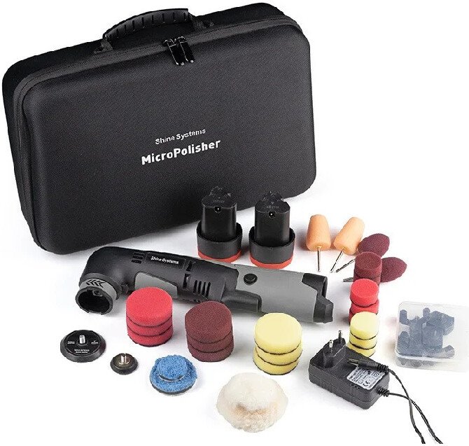 Полировальная машина Shine Systems Miсro Polisher SS229 (с 2-мя АКБ, сумка)
