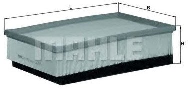 

Воздушный фильтр Mahle Knecht LX1883
