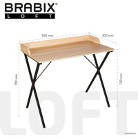 Стол для ноутбука Brabix Loft Cd-008 641865 (дуб натуральный)