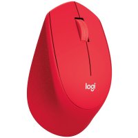 Мышь Logitech M330 Silent Plus (красный)