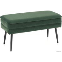 Пуфик Halmar Velva (темно-зеленый/черный)