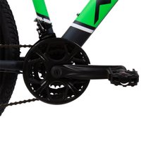 Велосипед NEO Matrix 26 2025 (черный/зелёный)