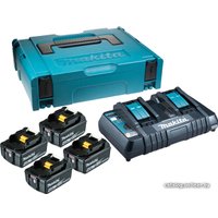Аккумулятор с зарядным устройством Makita BL1850B + DC18RD (18В/5.0 а*ч + 18В)