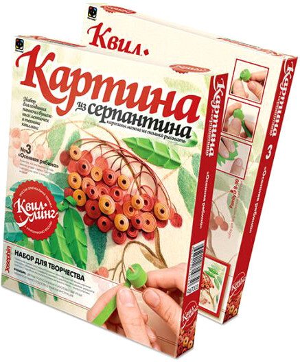 

Набор для рукоделия Фантазер Квиллинг, Осенняя рябина 967003