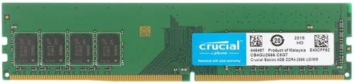 

Оперативная память Crucial 4GB DDR4 PC4-21300 CB4GU2666
