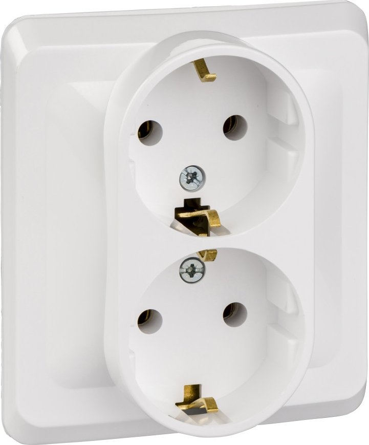 

Розетка Systeme Electric Этюд PC16-007B (белый)