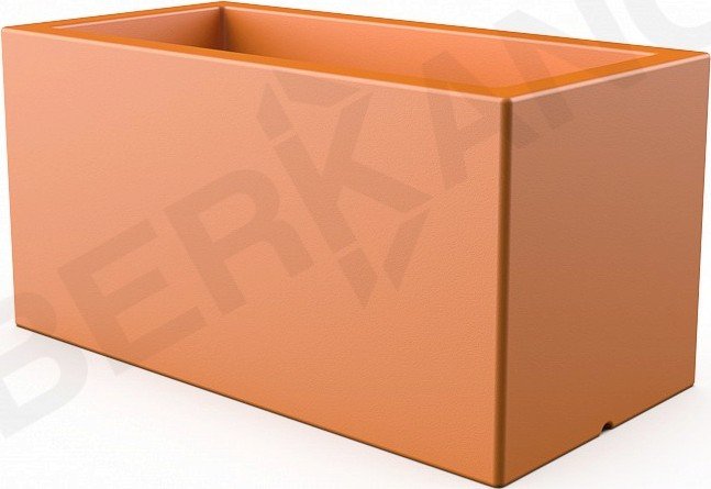 

Кашпо Berkano Cubric 80*40 DB (оранжевый)