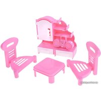 Аксессуары для кукольного домика Форма Гостиная Кристина С-49-Ф