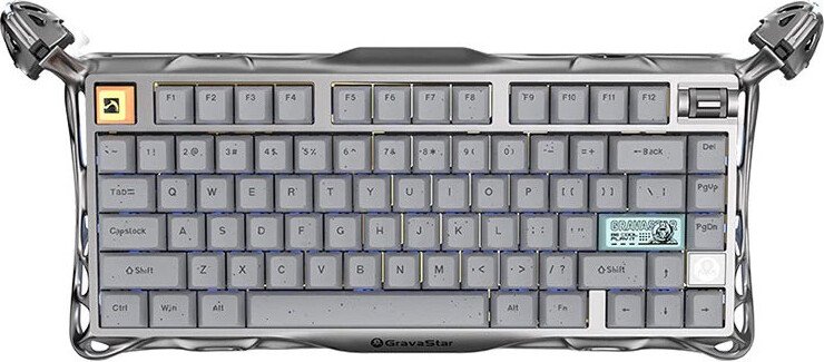 

Клавиатура Gravastar Mercury K1 Pro Silver Gray (GravaStar x Kailh Speedy Mint)