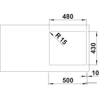 Кухонная мойка Blanco Solis 450-IF 526121 (полированная)