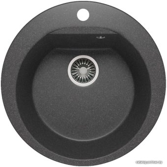 Кухонная мойка Polygran Atol-520 (черный 16)