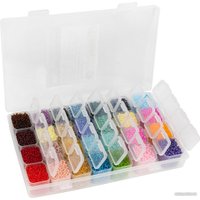 Органайзер для хранения Gamma бисера ОМ-028 (прозрачный)