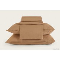 1.5-спальный комплект постельного белья Arya Natural Stone Washed 8680943227294 (горчичный)
