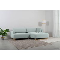 Угловой диван Divan Онте Bucle Mint 186294 (зеленый)