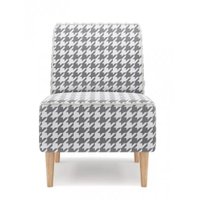 Интерьерное кресло Mio Tesoro Одос Принт (домино/микровелюр)