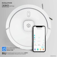 Робот-пылесос Evolution Airo LDS Robot Cleaner + KG1015S (белый)