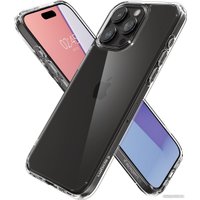 Чехол для телефона Spigen Ultra Hybrid для iPhone 15 Pro ACS06707 (прозрачный)