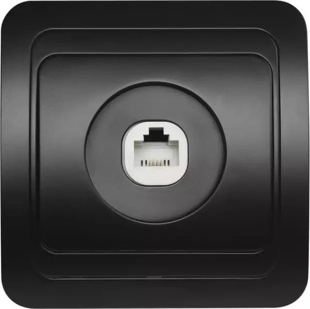 Розетка телефонная SmartBuy SBE-02b-S1-PH